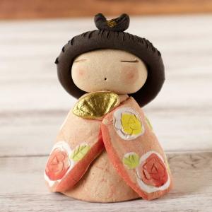 雛人形 コンパクト 陶器 小さい 可愛い ひな...の詳細画像3