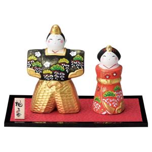 雛人形 コンパクト 陶器 小さい 可愛い ひな人形 山口県の伝統