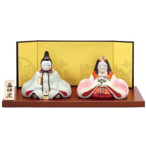 雛人形 コンパクト 彩寿木製七段飾り(茶) ひな人形 雛飾り お雛様 収納