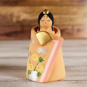 雛人形 コンパクト 陶器 小さい 可愛い ひな...の詳細画像2