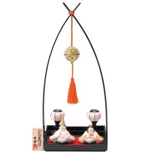 五月人形用 三品揃（軍扇 陣太鼓 陣笠）富士山水 20号 敷物セット 端午