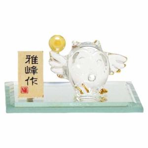 だるま ガラス ガラス 置物 達磨 ダルマ 小さい/ だるま (大) 金 硝子飾り /縁起物