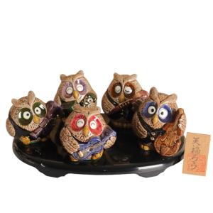 置物 幸福のふくろう 五八PRODUCTS 讃岐鋳造品 原銅像製作所