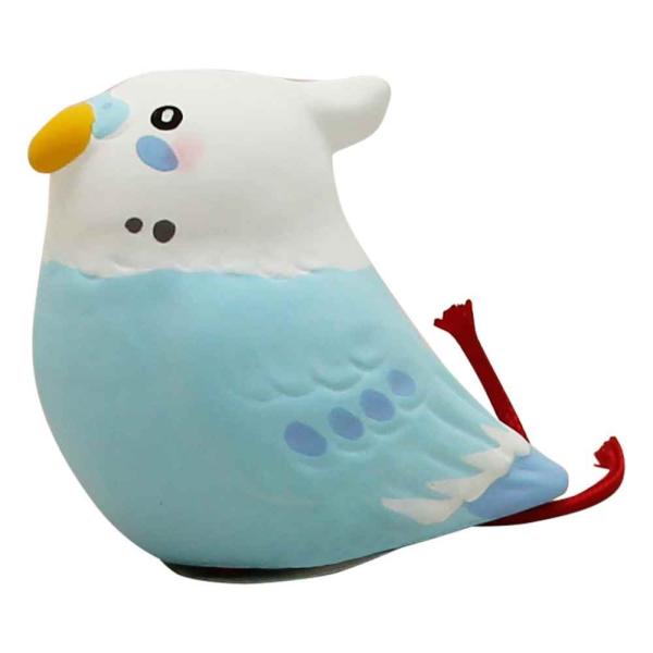 小鳥 小さい 置物 セラミックのおみくじ 「セラみくじ」/ とりみくじ セキセイインコ /粗品 販促...