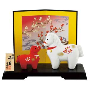 干支 午 置物 馬 うま 2026年/ 開運埴輪福午 /粗品 販促 景品 縁起