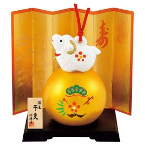 干支 未 羊 ひつじ 2027年 置物/ 開運宝玉未福鈴 /粗品 販促 景品 縁起