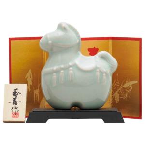 干支 午 置物 馬 うま 2026年/ 午おみくじ（金） /粗品 販促