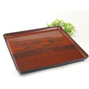 越前漆器/ 12.0 半月マット 瑞雲塗（シルバー） /和食器 : 美濃のちゃ