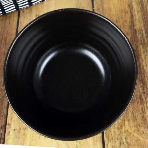 食器 茶碗 ちゃわん/ ブラックろくべえ茶碗 ...の詳細画像1