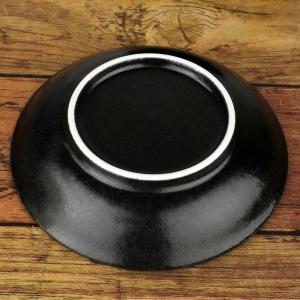 食器 小皿 取分け皿 取皿 丸皿/ 黒4.0皿...の詳細画像3
