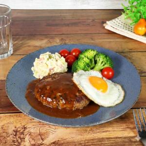 食器 大皿 平皿/ ネイビーフラット23cmプレート /主菜皿 ディナー皿 メイン皿 パスタ ワンプレート カフェ 美濃焼 家庭用 業務用
