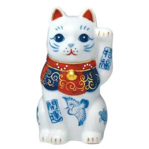 招き猫 大型 巨大/ 大入白猫8号（左手） /置物 贈り物 プレゼント