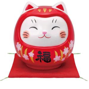 ノリタケ Noritake 置物 招き猫（小）ペアセット 白無地 P45523/AC3623