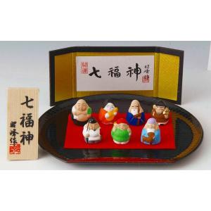 干支 置物 開運 招福 セット/ ミニ置物シリーズ 七福神揃え /毎年
