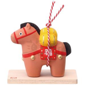 干支 午 置物 馬 うま 2026年/ 古薬師招福午 /粗品 販促 景品 縁起