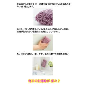 ダスキン 《浴槽用スポンジ 2個セット》 ピン...の詳細画像2