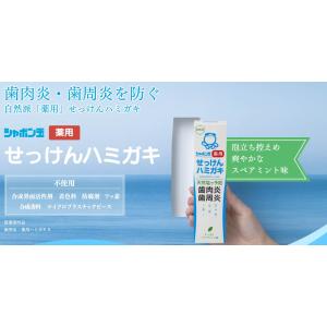 シャボン玉 薬用せっけんハミガキ 3個セット ...の詳細画像2