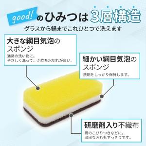 ダスキン 台所用 スポンジ ハードタイプ 《カ...の詳細画像3
