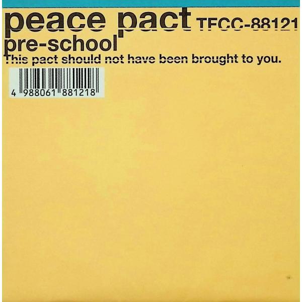 peace pact / pre-school CD 邦楽