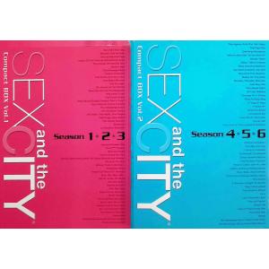 セックス・アンド・ザ・シティ コンパクトDVD BOX vol.1・vol.2 2セット (DVD18枚)｜dvdcd
