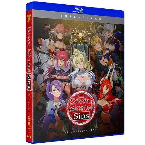 （在庫あり）sin 七つの大罪　Essentials　北米版ブルーレイ　全12話収録　BD