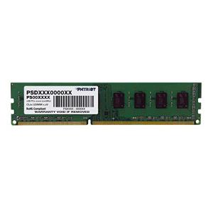 Patriot Memory DDR3 1600MHz PC3-12800 8GB デスクトップ用メモリ UDIMM PSD38G16002｜dw-bestselectshop