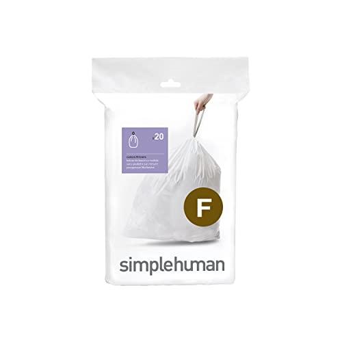 simplehuman コードF パーフェクトフィット ゴミ袋 25-30L / 20袋 CW016...