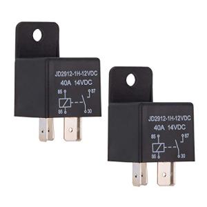 Ehdis 車リレー4ピン12V 40A SPSTモデルNo .: JD2912-1H-12VDC 40A 14VDC、自動車大型車両重型スプリットチ