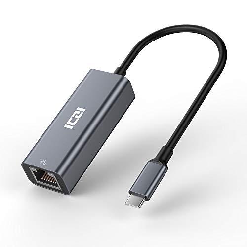 ICZI USB LAN 変換アダプター/有線LAN RJ45 イーサネットアダプタ 超高速 (ネッ...