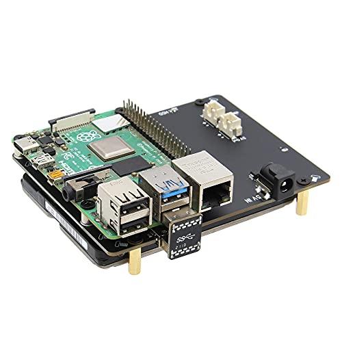 Geekworm ラズベリーパイ(Raspberry Pi 4) 2.5 インチ SATA HDD/...