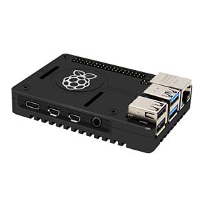 Geekworm Raspberry pi 4(ラズベリーパイ4モデルB) CNC超薄型アルミ合金パッシブ冷却金属ケース、ラズパイ4モデルBのみに適用｜dw-bestselectshop