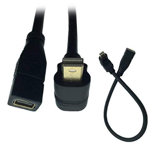 Ulyris UP 角度付き 90度 Mini DisplayPort オス - Mini Disp...