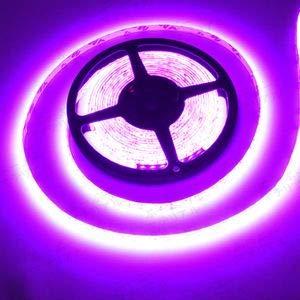k-cocochi LED テープ ピンク 紫 高輝度 ５ｍ １２Ｖ １ｍ １２０ 灯 白ベース 不防水｜dw-bestselectshop