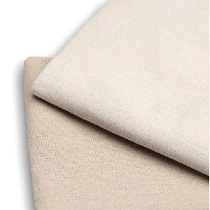 moonfarm 手芸用 綿麻 生地 生成り 約1m〜5m×幅155cm コットンリネン (白よりのベージュ・ハーフサイズ)