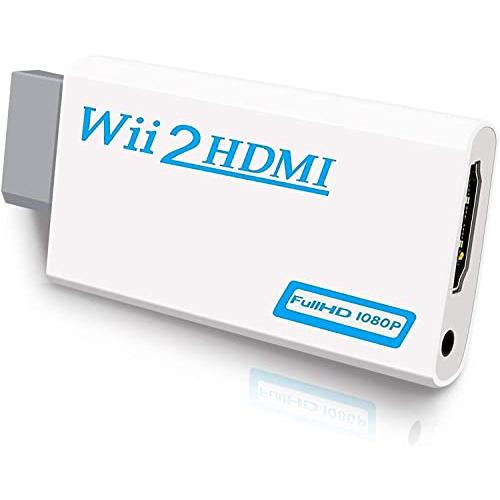 Runbod Wii HDMI変換アダプター Wii to HDMI 変換コンバーター 1080p ...