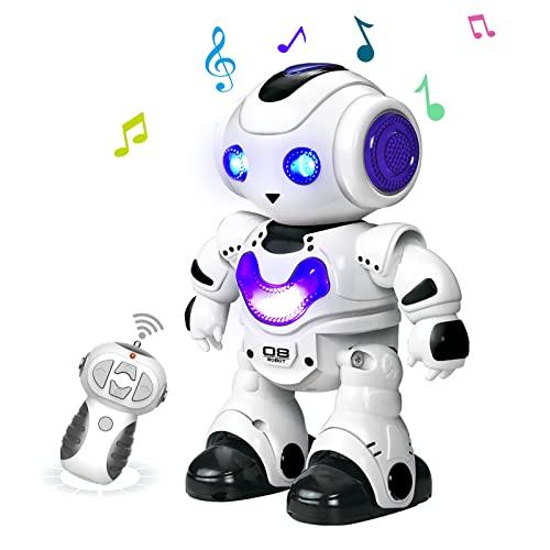 Tcvents ロボット ラジコン ロボットおもちゃ 二足歩行ロボット 人型 ダンス ミュージック ...