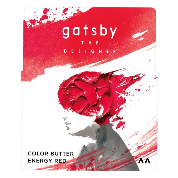 gatsby THE DESIGNER(ギャツビーザデザイナー) カラーバター エナジーレッド [ ...