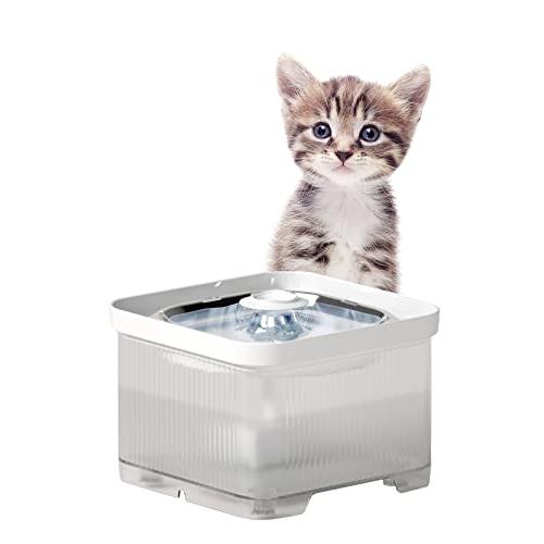 ブリシア 給水器 猫 コードレス自動給水器 犬 組み立て簡単 お手入れ簡単 大容量3L 高性能フィル...