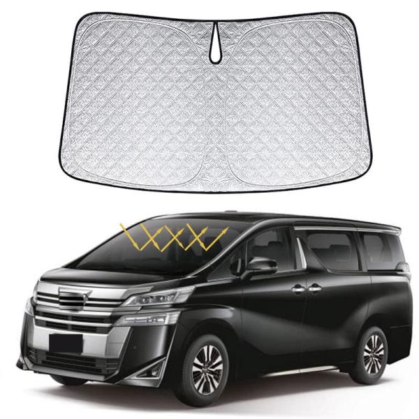 トヨタ ヴェルファイア アルファード30系 フロントサンシェードAlphard Vellfire 3...