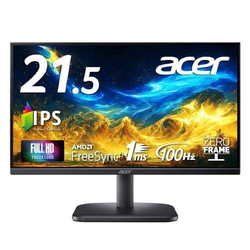 Acer スタンダードモニター 21.5インチ IPS フルHD 100Hz 1ms HDMI D-...