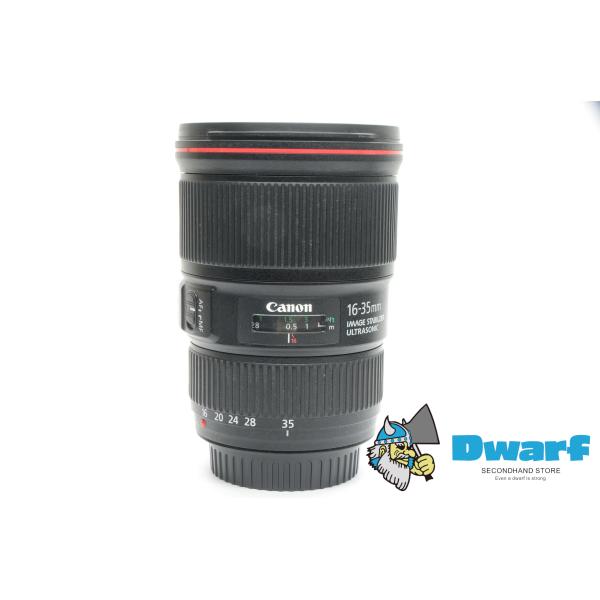 キヤノン Canon EF 16-35mm F4 L IS USM オートフォーカス一眼レフ用レンズ