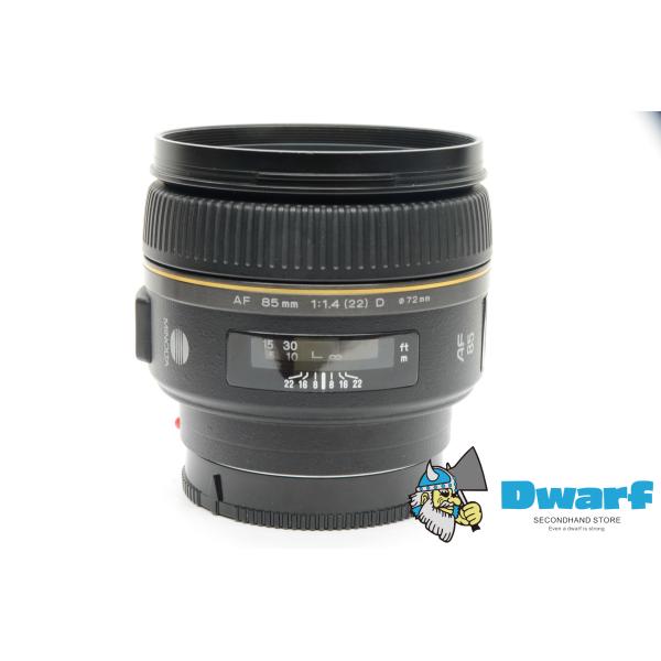 ミノルタ MINOLTA AF 85mm F1.4 G (D) オートフォーカス一眼レフ用レンズ