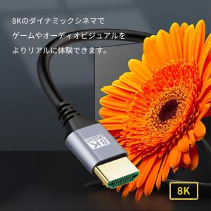 【8K】HDMI ケーブル 2.1規格 ハイス...の詳細画像4