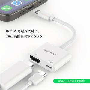 deoway hdmi type-c 変換アダ...の詳細画像1