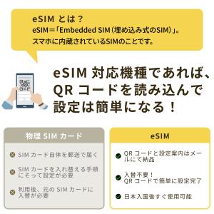 日本プリペイドeSIM 7日間 毎日1GB更新...の詳細画像2