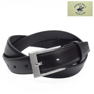 BEVERLY HILLS POLO CLUB　メンズベルト　牛革　黒　100cm対応　53BH11-10｜dxksm466