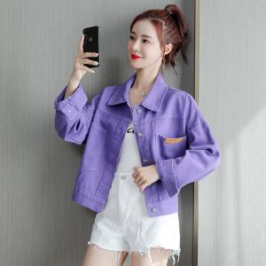 紫 ジャケット レディースgジャン デニム の商品一覧 ジャケット ファッション 通販 Yahoo ショッピング