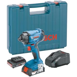 BOSCH（DIY、工具） コードレスインパクトドライバー GDR 18V-160 （2.0Ahバッテリー2個付） 電動インパクトドライバー