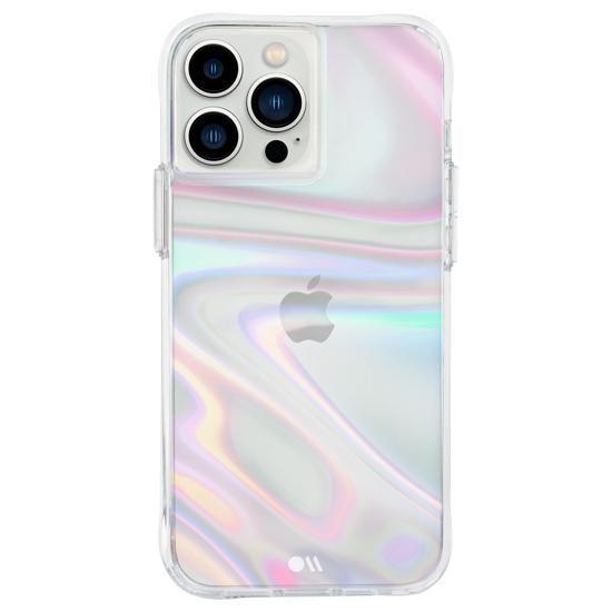iPhone 13 Pro Max/12 Pro Max 兼用 ケース Soap Bubble シャ...