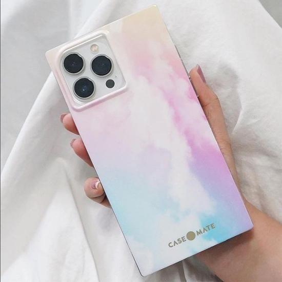 iPhone 13 Pro ケース BLOX Cloud 9 水色 シンプル 水彩 グラデーション ...